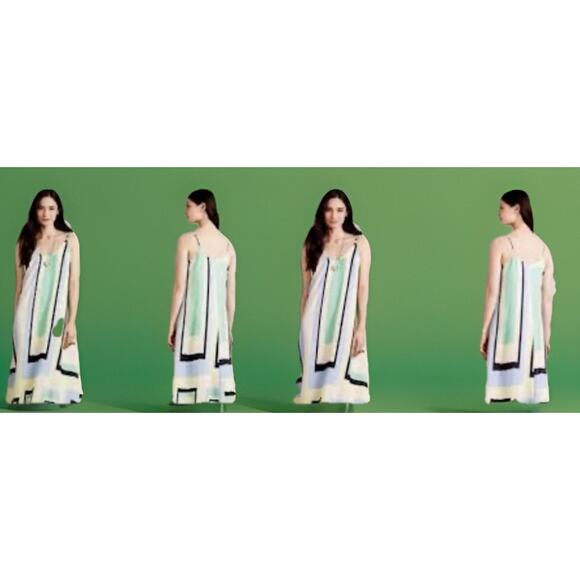 Maeve Dresses & Skirts - Anthropologie Maeve Colorblock Maxi Dress | Resort Boho | Fairycore | Flowy